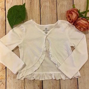 White Toddler Cardigan🤍